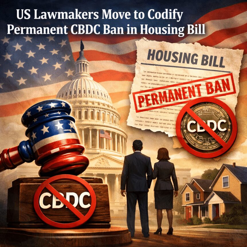 Us Lawmakers Move To Codify Permanent Cbdc Ban In Housing Bill