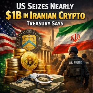 US Seizes Nearly $1B in Iranian Crypto, Treasury Says Us Seizes Nearly $1b In Iranian Crypto, Treasury Says