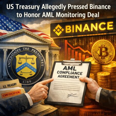 Us Treasury Allegedly Pressed Binance To Honor Aml Monitoring Deal