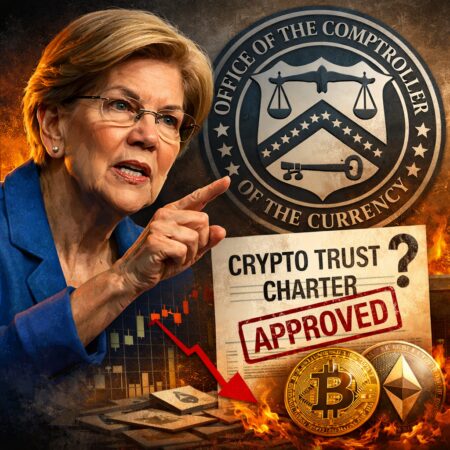 Warren presses OCC on approving ineligible crypto trust charters Warren Presses Occ On Approving Ineligible Crypto Trust Charters