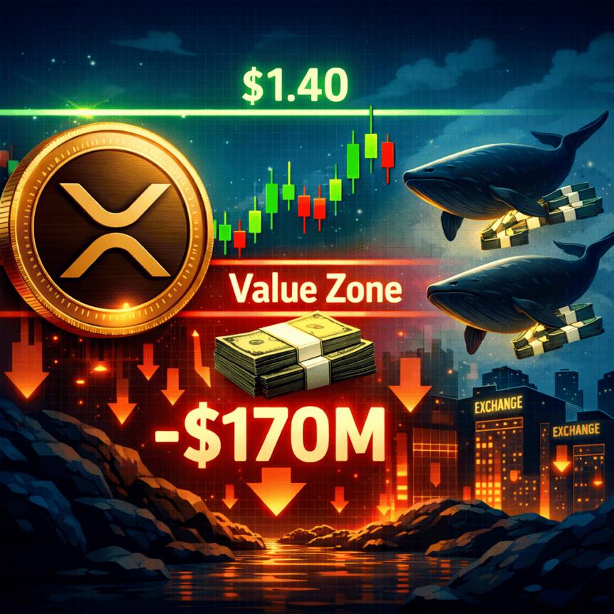 XRP in Value Zone Near $1.40 as Whales Withdraw $170M From Exchanges Xrp In Value Zone Near $1.40 As Whales Withdraw $170m From Exchanges