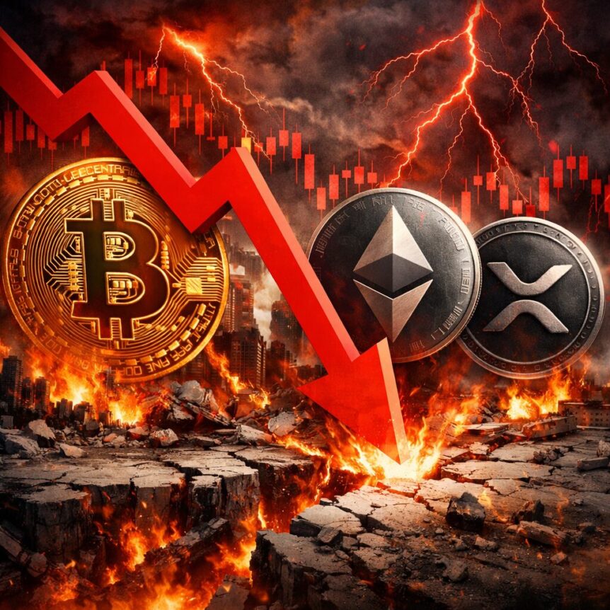 Bitcoin, Ethereum, XRP Under Pressure as Crash Signals Intensify Bitcoin Ethereum Xrp Under Pressure As Crash Signals Intensify