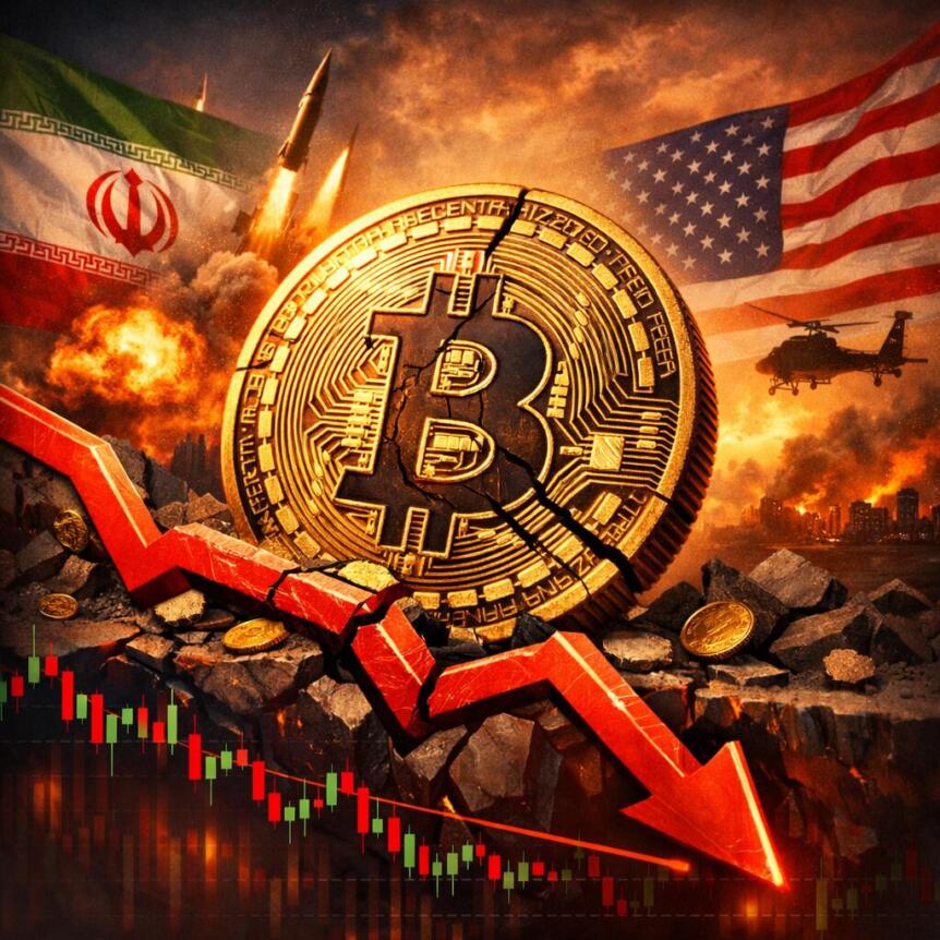 Bitcoin Falls Under Key Support as Iran-U.S. Escalation Shakes Markets Bitcoin Falls Under Key Support As Iran U S Escalation Shakes Markets
