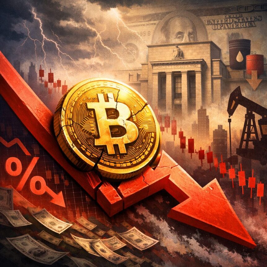 Bitcoin Price Analysis Btc Continues Slide As Macro Pressures Hit Risk Assets