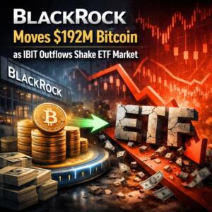 Blackrock Moves 192m Bitcoin As Ibit Outflows Shake Etf Market