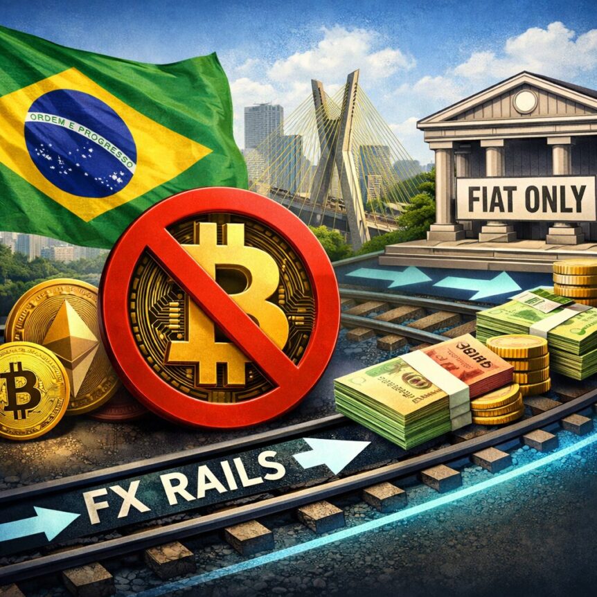 Brazil Bans Crypto Settlement In Fx Rails Forces Fiat Only Transfers