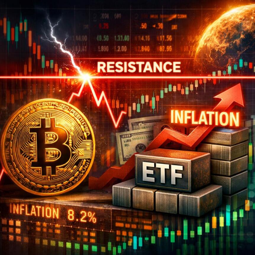 BTC Volatility Approaches Crucial Resistance as ETFs and Inflation Indicators Set Tone for Sentiment Btc Volatility Approaches Crucial Resistance As Etfs And Inflation Indicators Se