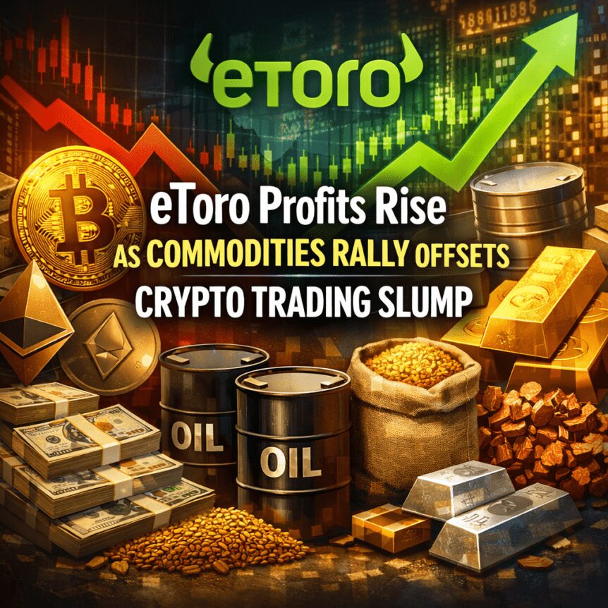 eToro Profits Rise as Commodities Rally Offsets Crypto Trading Slump Etoro Profits Rise As Commodities Rally Offsets Crypto Trading Slump
