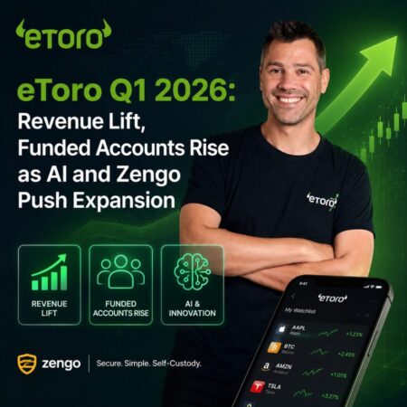eToro Q1 2026: Revenue Lift, Funded Accounts Rise as AI and Zengo Push Expansion Etoro Q1 2026: Revenue Lift, Funded Accounts Rise As Ai And Zengo Push Expansion