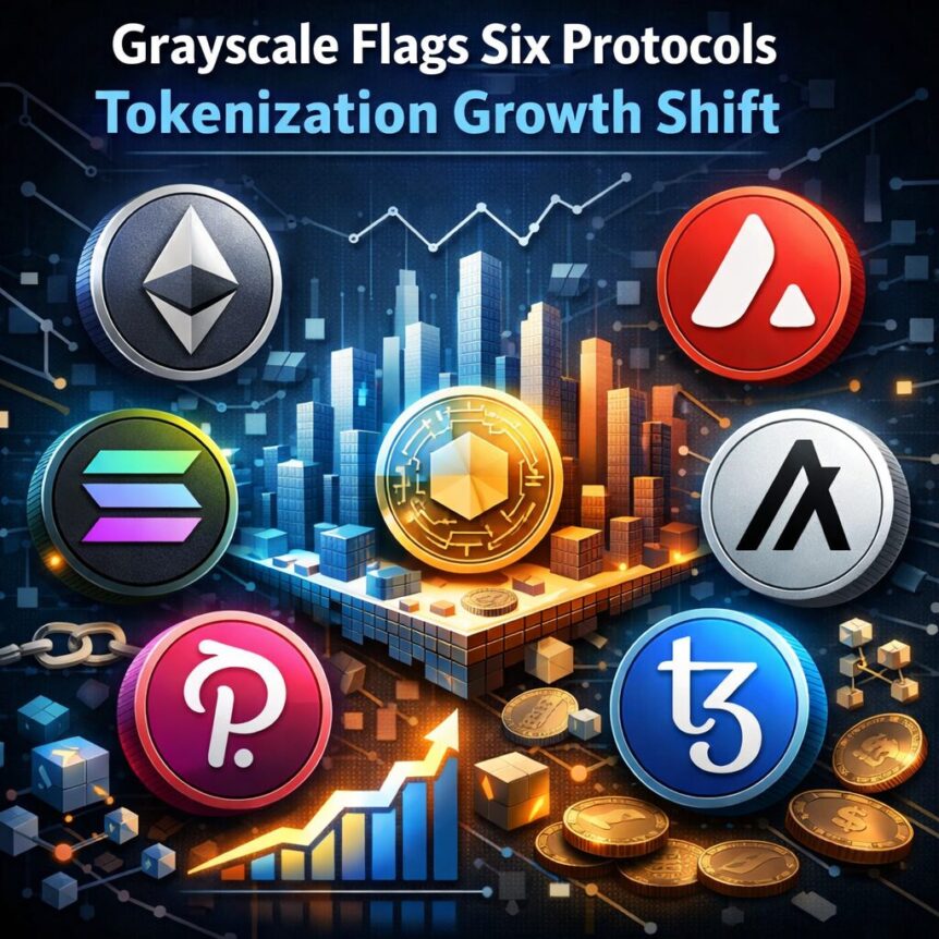 Grayscale Flags Six Protocols Leading Tokenization Growth Shift