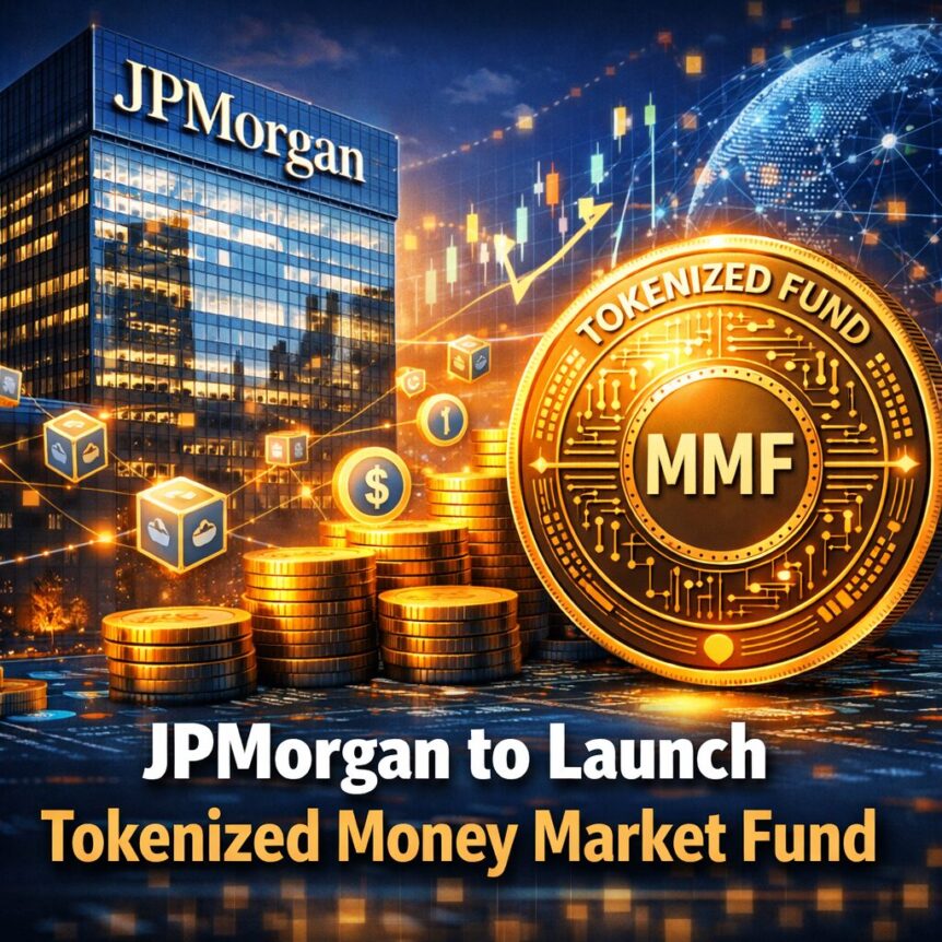 JPMorgan to Launch Tokenized Money Market Fund Jpmorgan To Launch Tokenized Money Market Fund