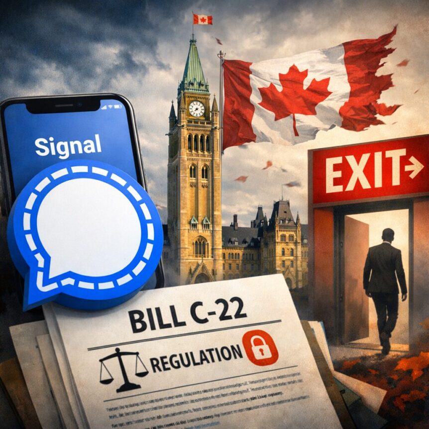Signal Hints at Canadian Market Exit Over Bill C-22 Compliance Signal Hints At Canadian Market Exit Over Bill C 22 Compliance