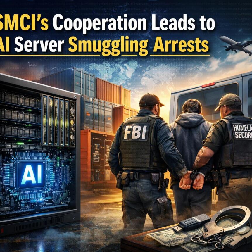 SMCI’s Cooperation Leads to AI Server Smuggling Arrests Smci S Cooperation Leads To Ai Server Smuggling Arrests