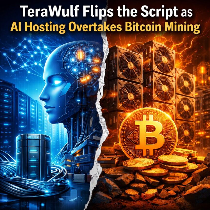 Terawulf Flips The Script As Ai Hosting Overtakes Bitcoin Mining