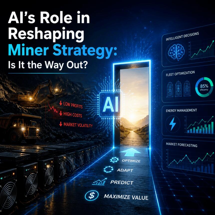Ai’s Role In Reshaping Miner Strategy: Is It The Way Out?