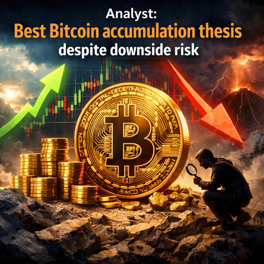 Analyst: Best Bitcoin Accumulation Thesis Despite Downside Risk