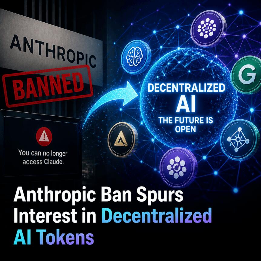 Anthropic Ban Spurs Interest in Decentralized AI Tokens