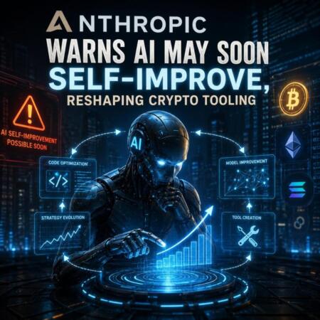 Anthropic Warns Ai May Soon Self-Improve, Reshaping Crypto Tooling
