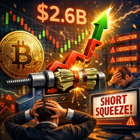 Btc Funding-Rate Slide Traps $2.6b Shorts, Raises Squeeze Risk