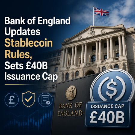 Bank of England Updates Stablecoin Rules, Sets £40B Issuance Cap Bank Of England Updates Stablecoin Rules, Sets £40b Issuance Cap