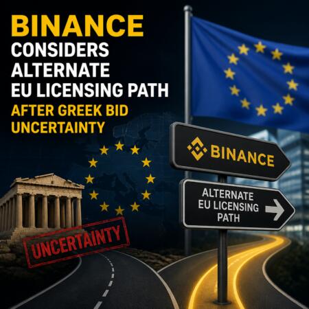 Binance Considers Alternate EU Licensing Path After Greek Bid Uncertainty Binance Considers Alternate Eu Licensing Path After Greek Bid Uncertainty