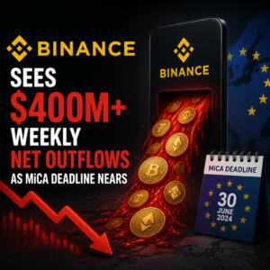 Binance Sees $400m+ Weekly Net Outflows As Mica Deadline Nears