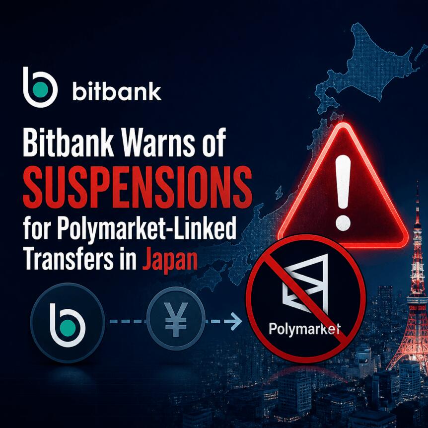 Bitbank Warns of Suspensions for Polymarket-Linked Transfers in Japan Bitbank Warns Of Suspensions For Polymarket-Linked Transfers In Japan