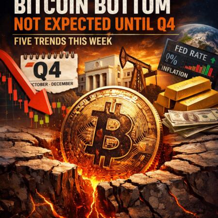 Bitcoin Bottom Not Expected Until Q4, Five Trends This Week Bitcoin Bottom Not Expected Until Q4, Five Trends This Week