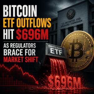 Bitcoin Etf Outflows Hit $696m As Regulators Brace For Market Shift