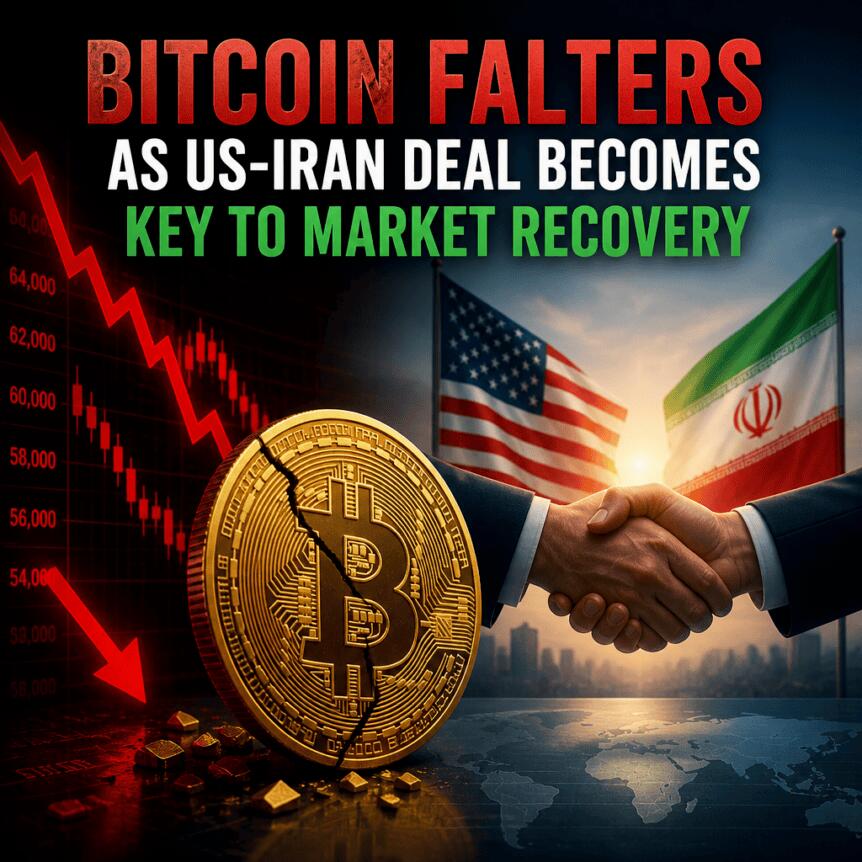 Bitcoin Falters As Us-Iran Deal Becomes Key To Market Recovery
