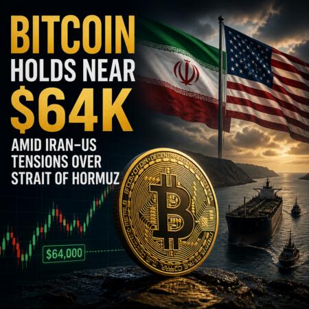 Bitcoin Holds Near $64k Amid Iran–us Tensions Over Strait Of Hormuz