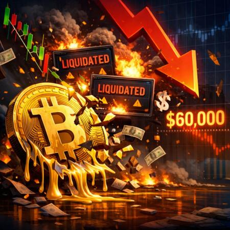 Bitcoin Longs Liquidated Over $600m As Btc Tests $60k