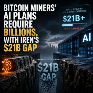 Bitcoin Miners’ AI Plans Require Billions, With IREN’s $21B Gap Bitcoin Miners’ Ai Plans Require Billions, With Iren’s $21b Gap
