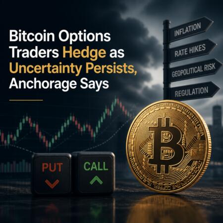 Bitcoin Options Traders Hedge As Uncertainty Persists, Anchorage Says