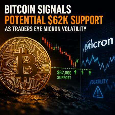 Bitcoin Signals Potential $62K Support as Traders Eye Micron Volatility Bitcoin Signals Potential $62k Support As Traders Eye Micron Volatility
