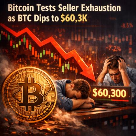 Bitcoin Tests Seller Exhaustion As Btc Dips To $60.3k