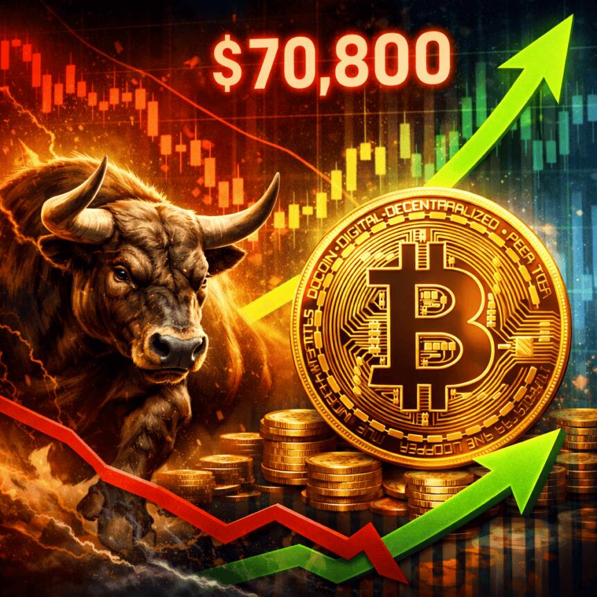 Bitcoin Bulls Position For Potential Rally As Btc Dips Below $71k