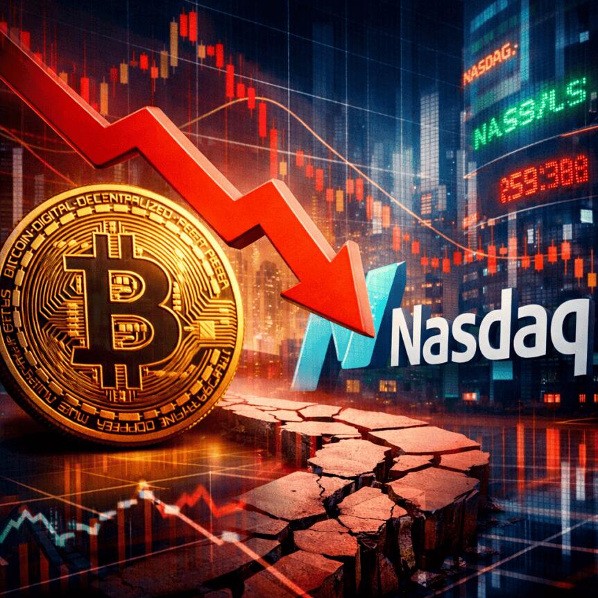 Bitcoin’s Path Tied to Nasdaq Drops as Market Signals Shift Bitcoin’s Path Tied To Nasdaq Drops As Market Signals Shift