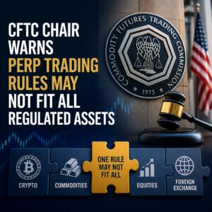 CFTC Chair Warns Perp Trading Rules May Not Fit All Regulated Assets Cftc Chair Warns Perp Trading Rules May Not Fit All Regulated Assets