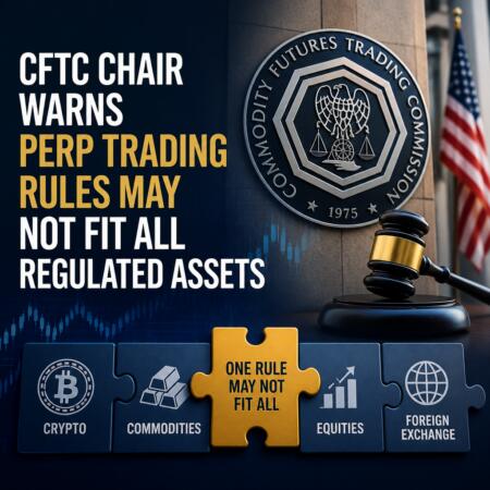 CFTC Chair Warns Perp Trading Rules May Not Fit All Regulated Assets Cftc Chair Warns Perp Trading Rules May Not Fit All Regulated Assets