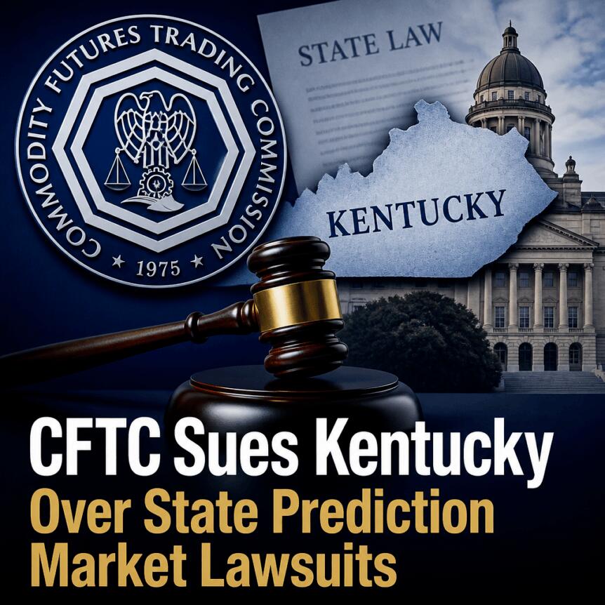 CFTC Sues Kentucky Over State Prediction Market Lawsuits Cftc Sues Kentucky Over State Prediction Market Lawsuits