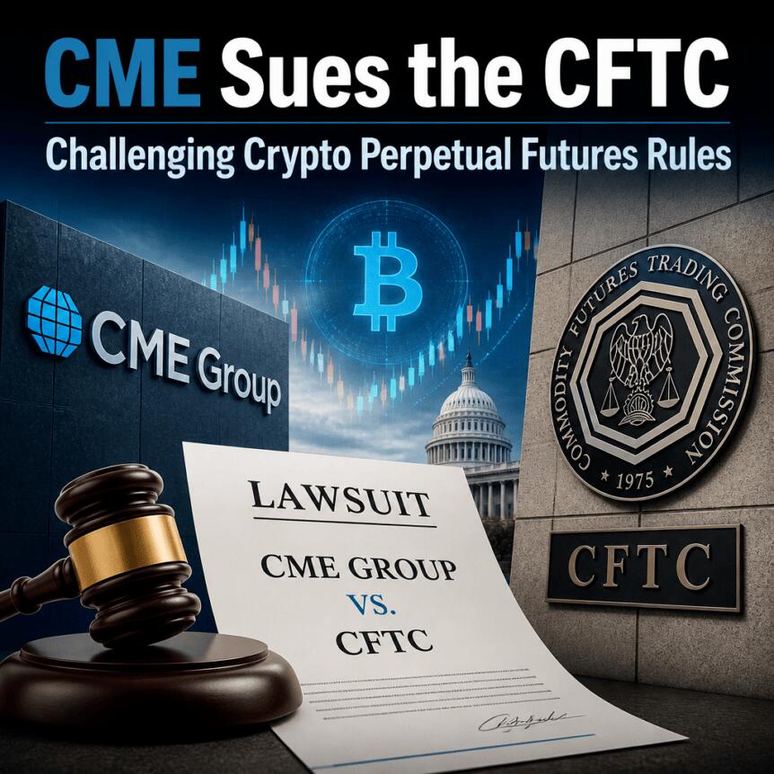 CME Sues the CFTC Challenging Crypto Perpetual Futures Rules Cme Sues The Cftc Challenging Crypto Perpetual Futures Rules