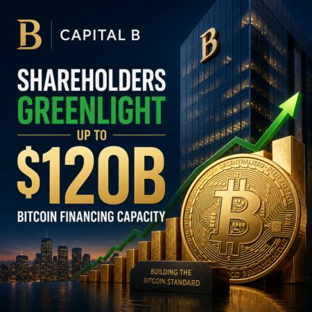 Capital B Shareholders Greenlight Up to $120B Bitcoin Financing Capacity Capital B Shareholders Greenlight Up To $120b Bitcoin Financing Capacity