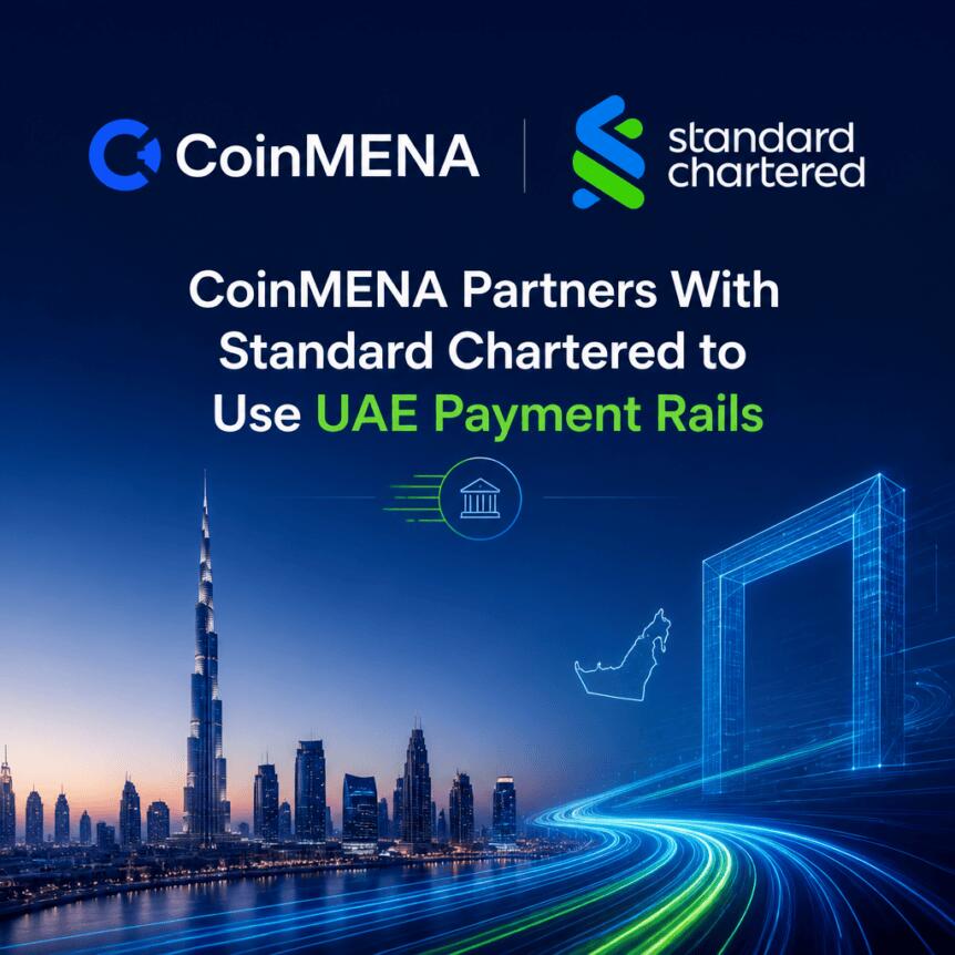 CoinMENA Partners With Standard Chartered to Use UAE Payment Rails Coinmena Partners With Standard Chartered To Use Uae Payment Rails