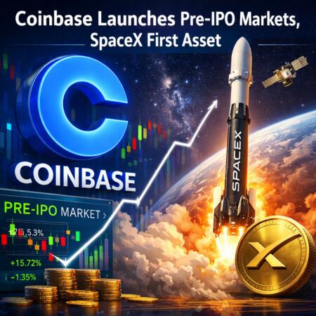 Coinbase Launches Pre-Ipo Markets, Spacex First Asset