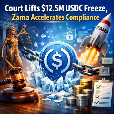Court Lifts $12.5M USDC Freeze, Zama Accelerates Compliance Court Lifts $12.5m Usdc Freeze, Zama Accelerates Compliance