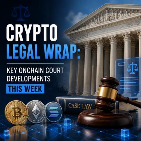 Crypto Legal Wrap: Key Onchain Court Developments This Week Crypto Legal Wrap: Key Onchain Court Developments This Week