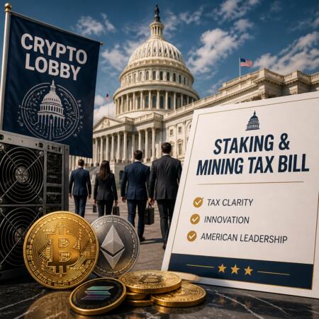 Crypto Lobby Pushes Congress to Pass Staking and Mining Tax Bill Crypto Lobby Pushes Congress To Pass Staking And Mining Tax Bill