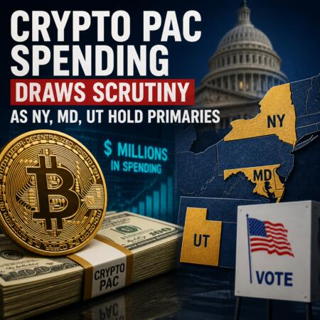 Crypto PAC Spending Draws Scrutiny as NY, MD, UT Hold Primaries Crypto Pac Spending Draws Scrutiny As Ny, Md, Ut Hold Primaries
