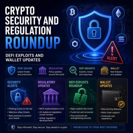 Crypto Security and Regulation Roundup, DeFi Exploits and Wallet Updates Crypto Security And Regulation Roundup, Defi Exploits And Wallet Updates